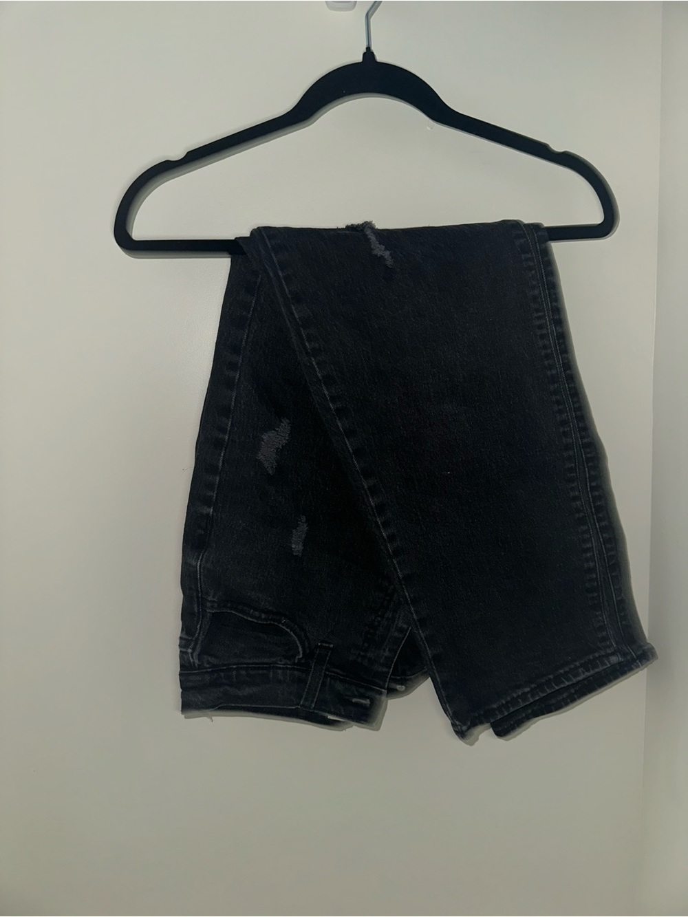 Black Women's Distressed Jeans